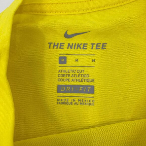 Nike Yellow Black University of Oregon Athletic Tee | Size M - Picture 2 of 7